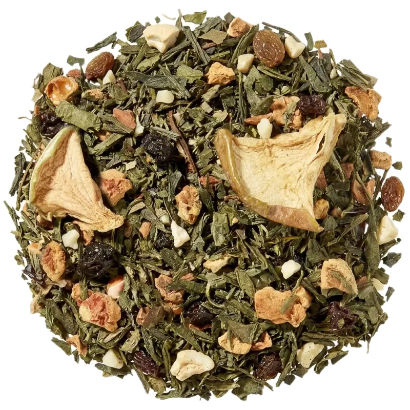 Grüner Tee - Bratapfel